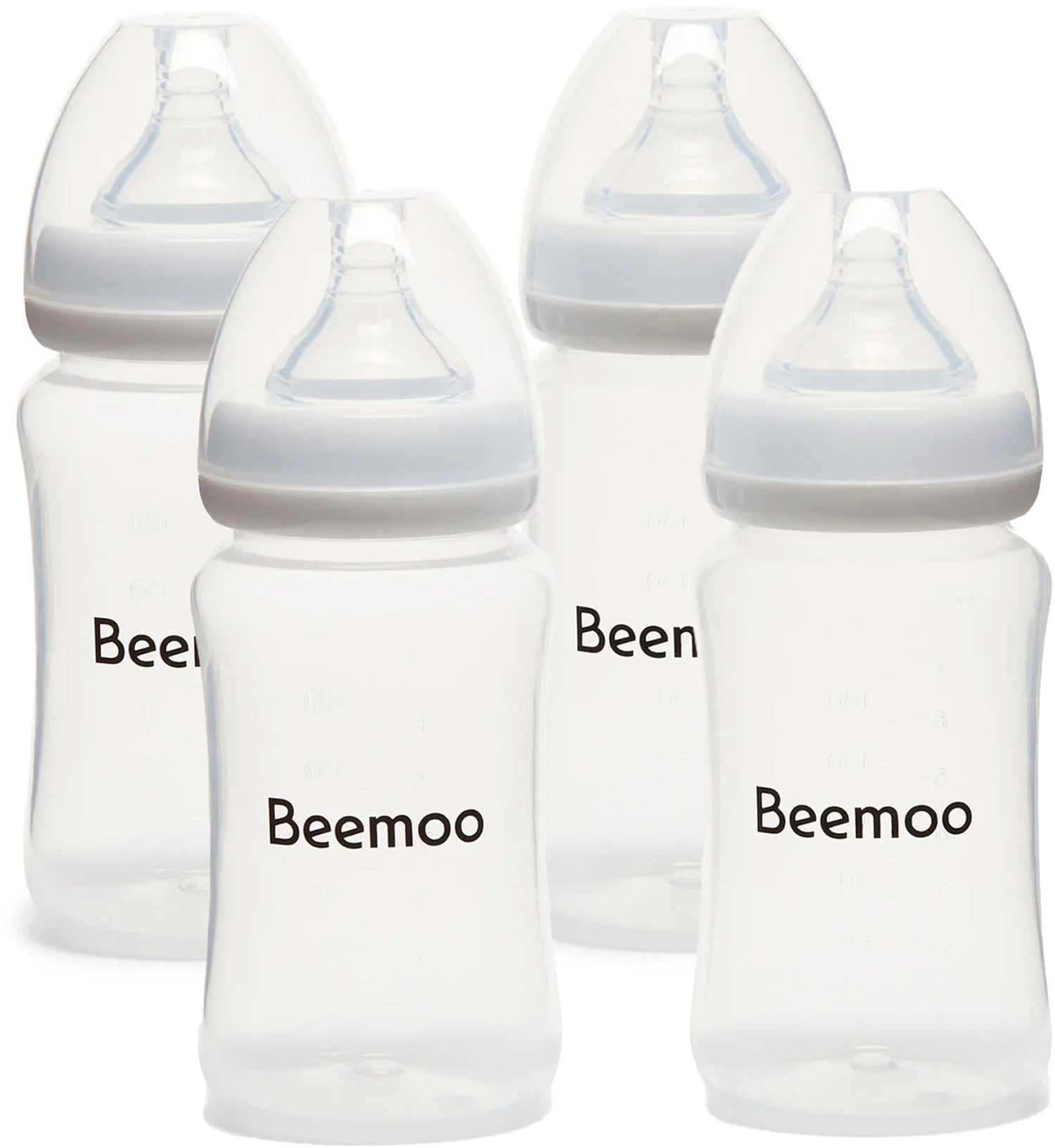 Beemoo CARE Muttermilchflasche 240 ml, 4er-Pack von Beemoo