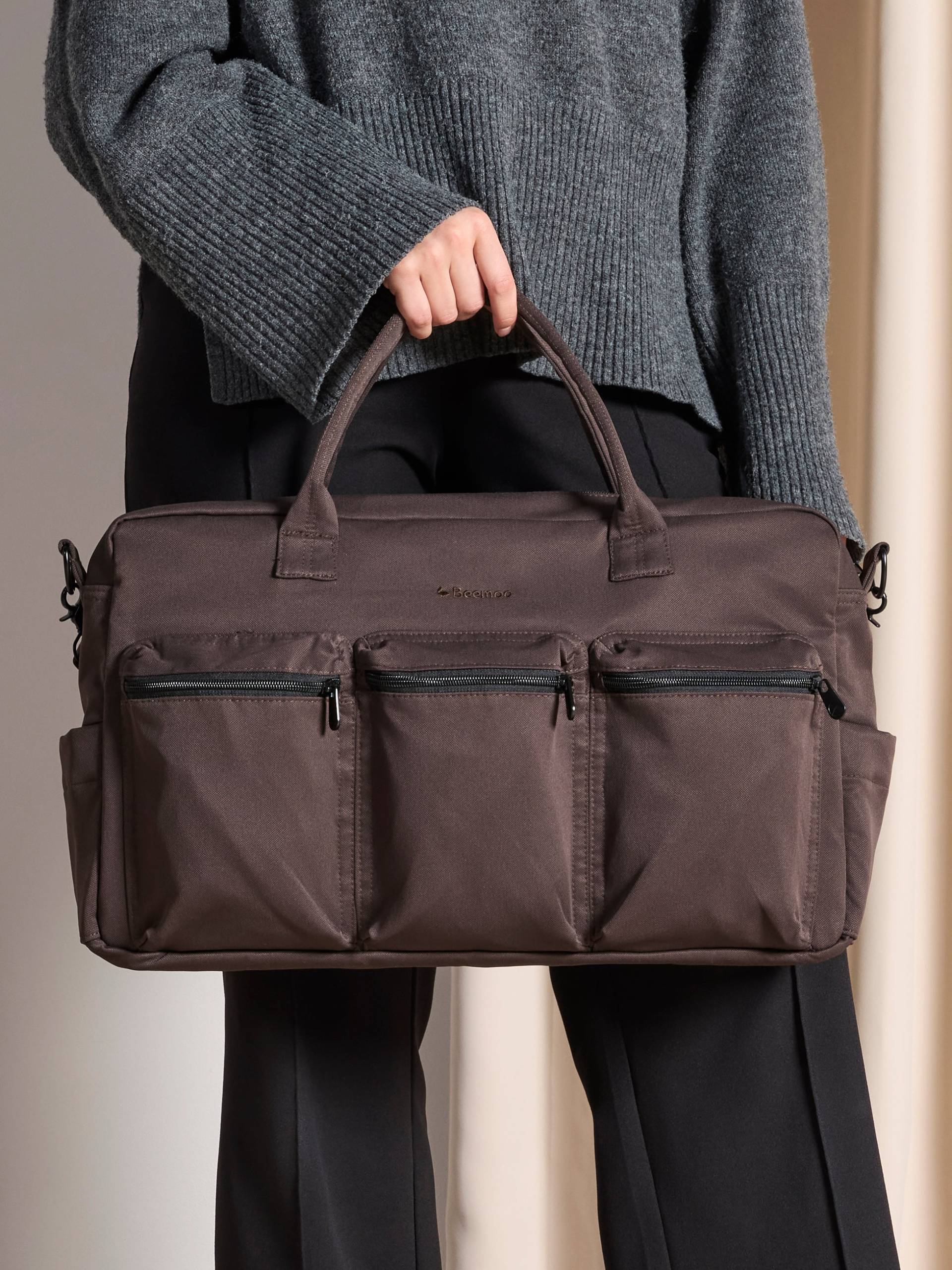 Beemoo Pro Double Wickeltasche, Espresso Brown Beemoo Pro Double Wickeltasche, Espresso Brown von Beemoo