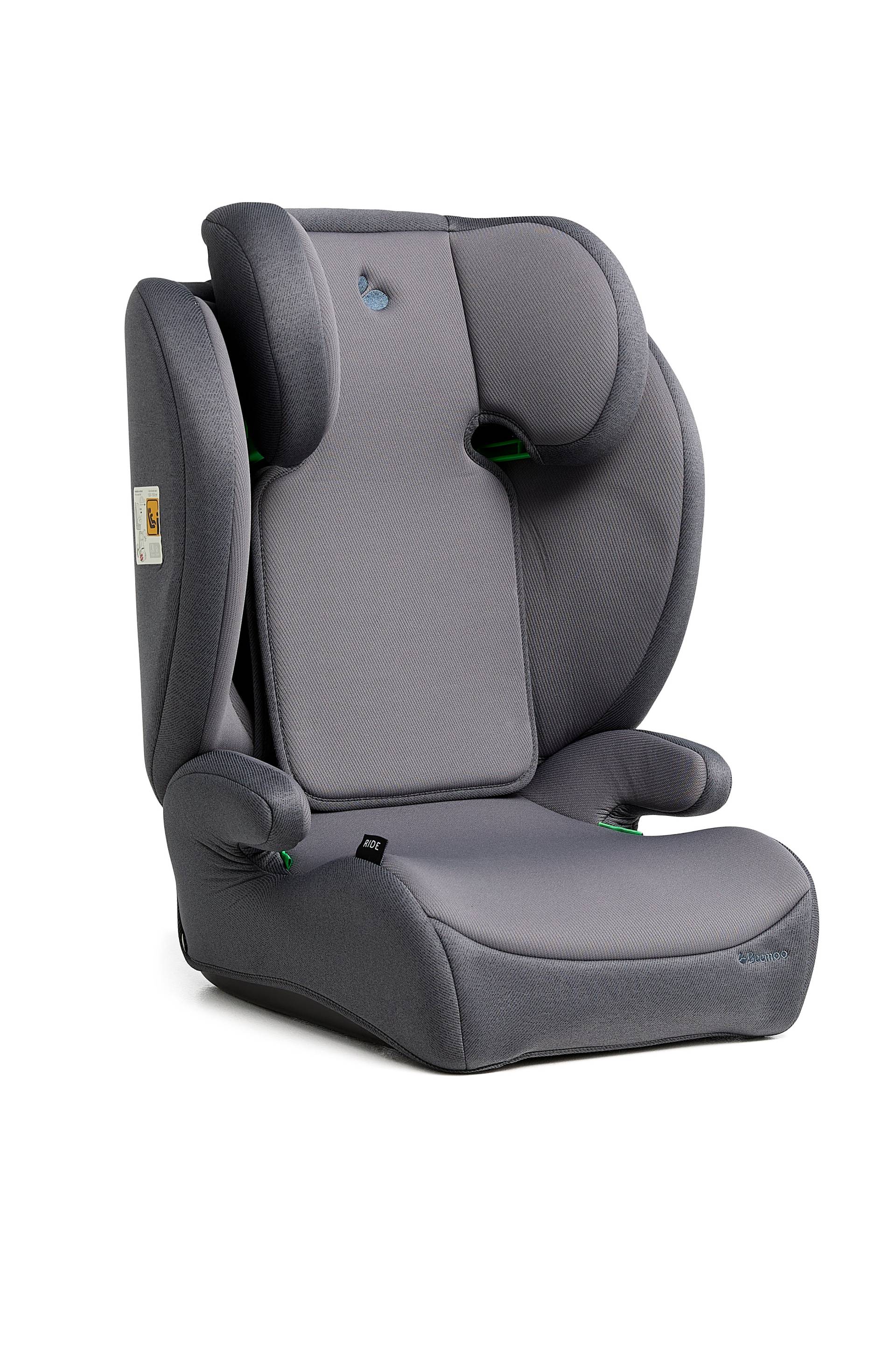 Beemoo Ride i-Size Kindersitz, Mineral Grey von Beemoo