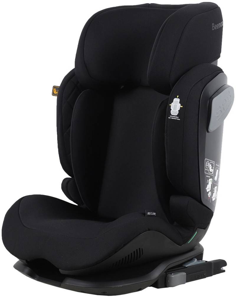 Beemoo Recline i-Size Kindersitz, Black Stone von Beemoo