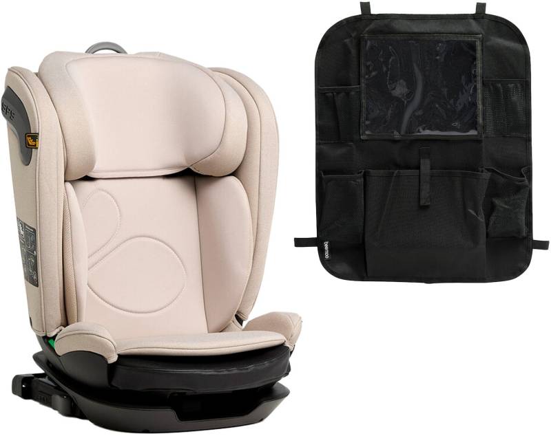 Beemoo Reform ISOFIX Kindersitz inkl. Beemoo Smart Organizer, Oat von Beemoo