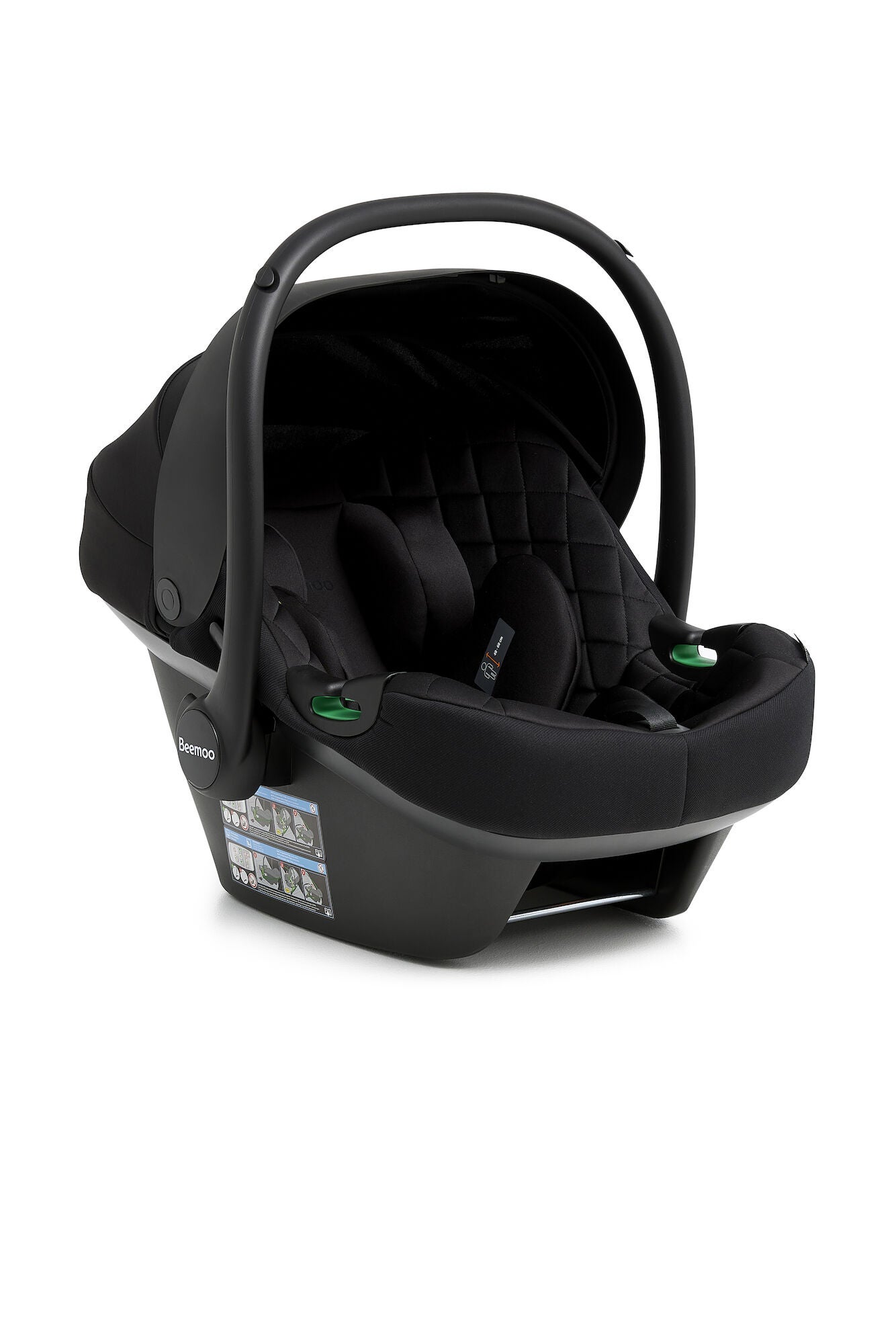 Beemoo Route i-Size Babyschale, Black Stone von Beemoo