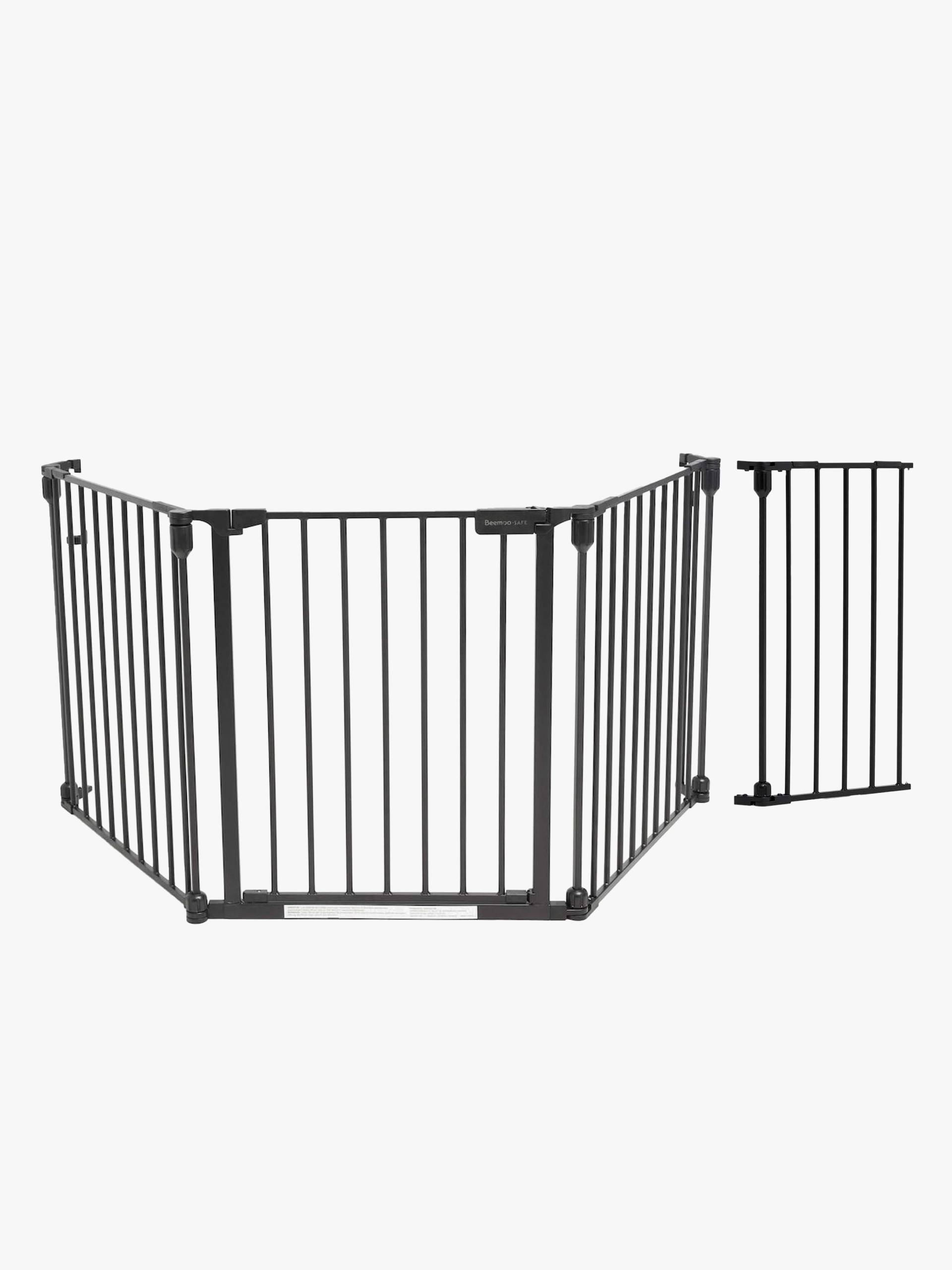 Beemoo SAFE Protect Schraubgitter/Raumteiler 3 Paneele inkl. Verlängerung 30 cm, Black Beemoo SAFE Protect Schraubgitter/Raumteiler 3 Paneele inkl. Verlängerung 30 cm, Black von Beemoo