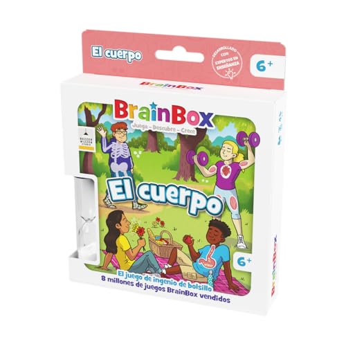 Beezerwizzer Studio BrainBox Pocket EL Core, Kartenspiel, ab 6 Jahren, ab 1 Spieler, 10 Minuten pro Spiel, Spanisch von Beezerwizzer Studio