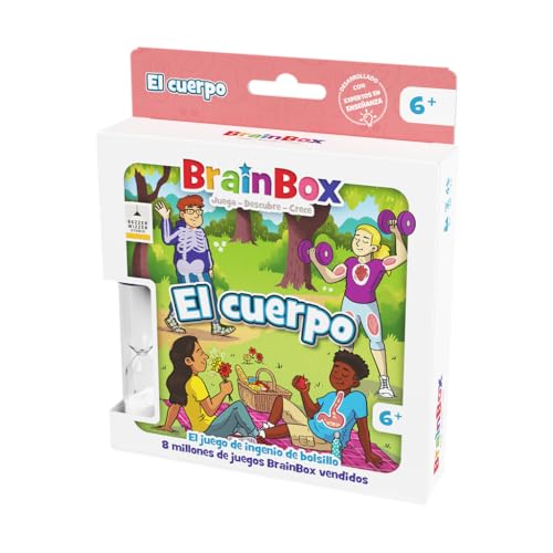 Beezerwizzer Studio BrainBox Pocket EL Core, Kartenspiel, ab 6 Jahren, ab 1 Spieler, 10 Minuten pro Spiel, Spanisch von Bezzerwizzer