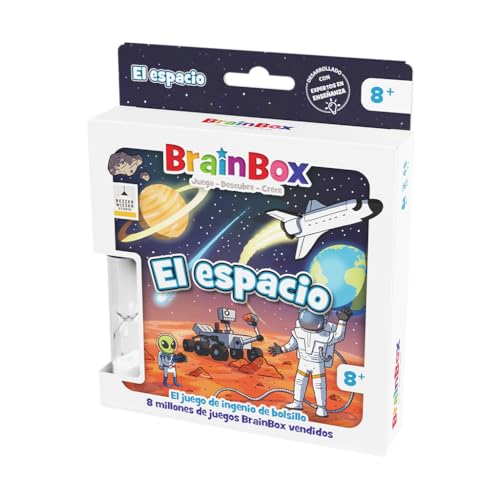 Beezerwizzer Studio BrainBox Pocket EL Space | Kartenspiel | ab 8 Jahren | ab 1 Spieler | 10 Minuten pro Spiel | Spanisch von Beezerwizzer Studio