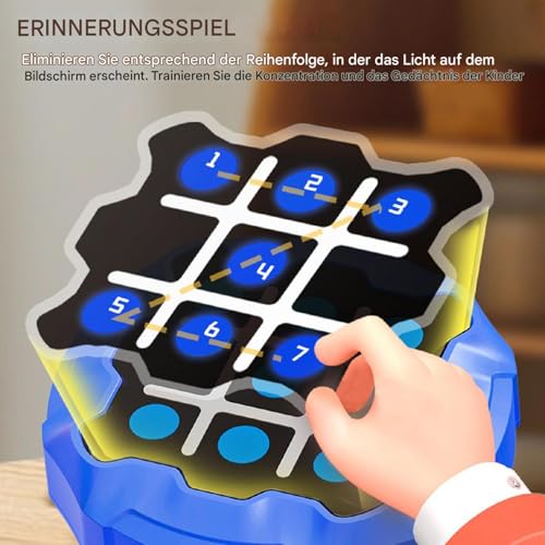 Befeixue Elektronische Puzzles Tragbare Handheld-Spiele, Elektronisches Handheld-Puzzlespiel,Tragbares Reise-Bolzenspiel | Lernaktivitäten, Lernspielzeug, Brettspiel für Kinder ab 3 Jahren von Befeixue