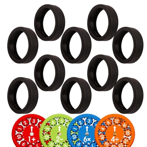 Befeixue Mathe-Spinner-Abdeckungen, Mathe-Fidget-Spielzeug-Abdeckung, Silikon Reise Fidget Case Multiplikation Fidget Toy Case, Verschleißfeste sensorische Fidget-Spielzeug-Abdeckung, von Befeixue