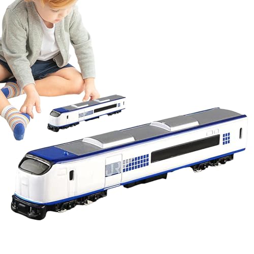 Befeixue Modelleisenbahn,Modelleisenbahn für Kinder,Lernspielzeug für Zugmodelle - Japanisches Shinkansen-Zugmodell, Simulationszugmodell für Kinder, Hochgeschwindigkeitsbahnspielzeug für Kinder von Befeixue