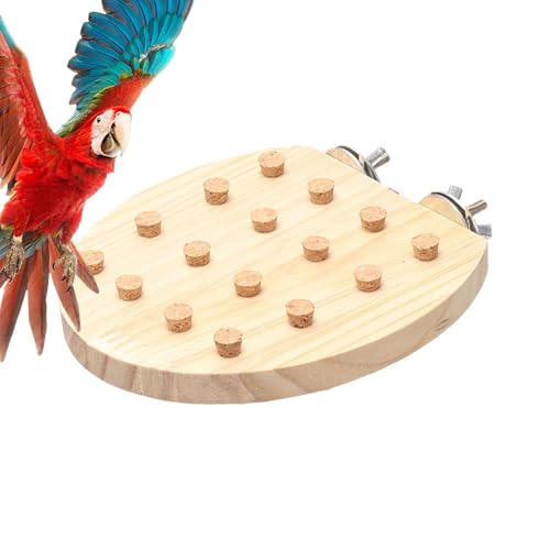 Befeixue Papageienkauspielzeug, Papageienspielzeug für große Vögel - Mehrzweck -Papageien -Puzzlespielzeugkauen Block,Kleines Tieraktivitätsspiel kompaktes Vogelspielplatz für Innen im Freien im von Befeixue