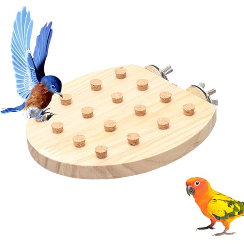 Befeixue Papageienspielzeug für große Vögel, Vogelausbildung Spielzeug | Papageien -Puzzlespielzeug Bildungsanbringung Trainingsspiele - Robustes Vogelspielplatz Tieraktivitätsspiel für Simporien von Befeixue