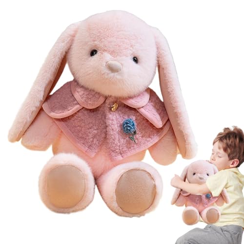 Befeixue Plüsch Kaninchenpuppe | 38cm Kaninchen Stofftiere | Osterhasen Plüschspielzeug Für Kinder | Niedliche Lop-Ohrs Hase Plüschpuppe | Sammelbares Kaninchen Plüschtier Für Mädchen Und Junge von Befeixue