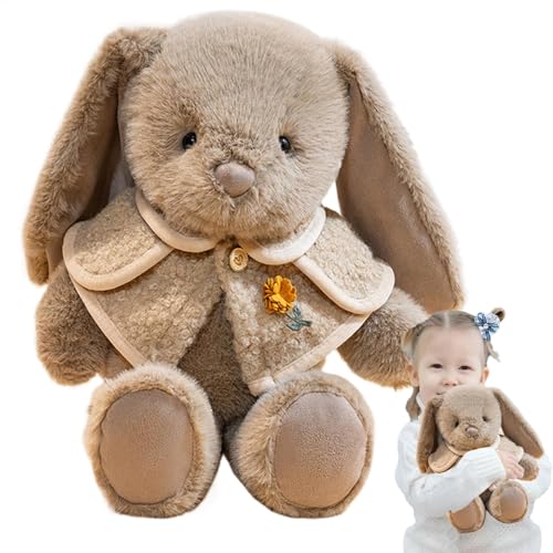 Befeixue Plüsch Kaninchenpuppe | 38cm Kaninchen Stofftiere | Osterhasen Plüschspielzeug Für Kinder | Niedliche Lop-Ohrs Hase Plüschpuppe | Sammelbares Kaninchen Plüschtier Für Mädchen Und Junge von Befeixue