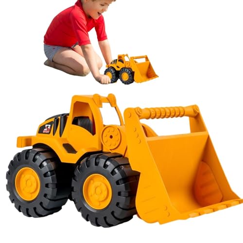 Befeixue Sandkasten Bagger Spielzeug | Muldenkipper Spielzeug | Baustellenfahrzeug Kinder LKW Spielzeug | Traktor Bulldozer Diecast Vehicle | Trägheit Bagger Fahrzeug Für Kinder von Befeixue