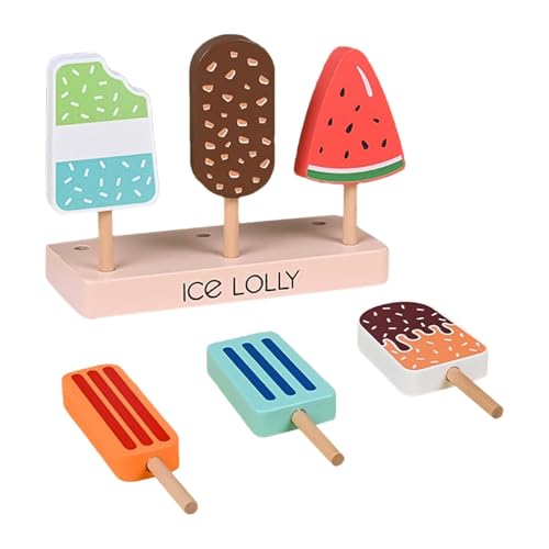 Befeixue Spielzeug-Creme-Set, Creme-Spielzeug,Rollenspiel--Lolly-Pop-Set - Lernspielzeug, Rollenspiel, Rollenspielset für Kinder ab 3 Jahren von Befeixue