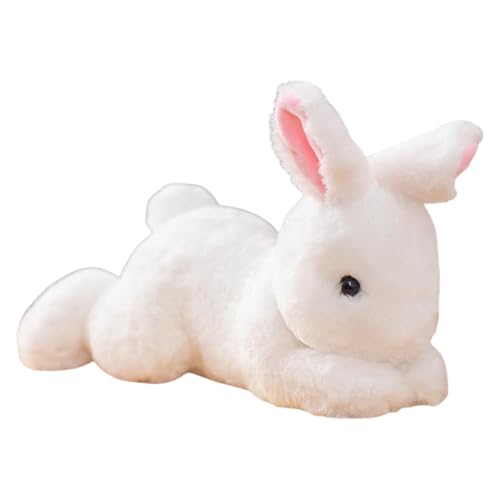 Befeixue Stoffed Bunny Plüsch, ausgestopfte Tiere für Mädchen - Entzückendes Stofftierkissen - Kindergartenkinder Kinder Huggable Toy, weiche Kissen für Zuhause, Auto, Schreibtisch von Befeixue