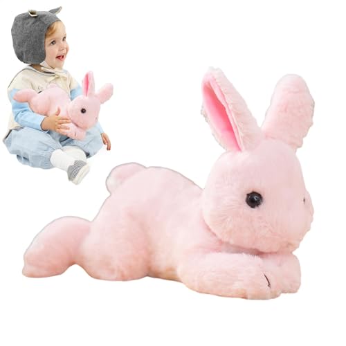 Befeixue Stofftiere für Mädchen, Hasen ausgestopftes Tier,Entzückendes Stofftierkissen - Kindergartenkinder Kinder Huggable Toy, weiche Kissen für Zuhause, Auto, Schreibtisch von Befeixue