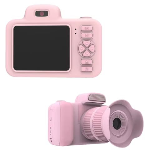 Begchy 1080P Digitalkamera mit Foto Video Mini Kamera 2,0 Bildschirm Digitalzoom Kamera für Kind Rosa von Begchy