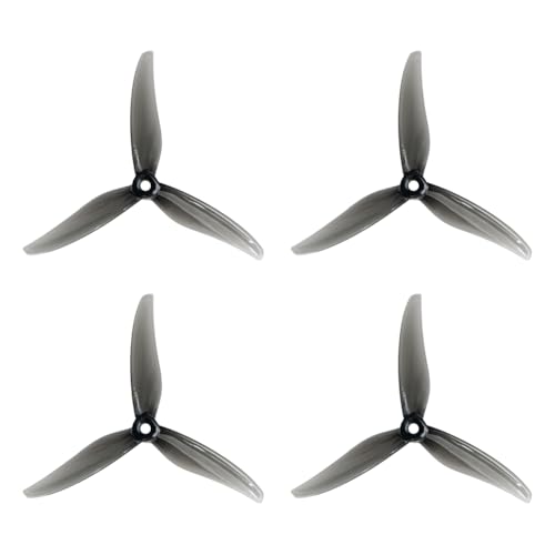 Begchy 4PCS 5131.0 5 3-Blatt-Propeller für RC-Drohne FPV-Rennen, Kompatibel mit 2207 2306 Motoren A von Begchy