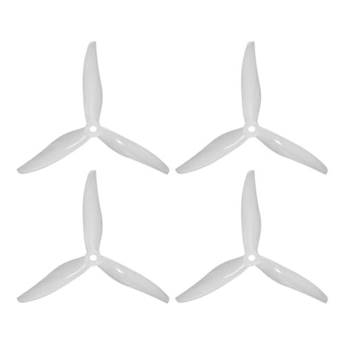 Begchy 4PCS 51377 5 Propeller 3-Blatt CW+CCW FPV Propeller für RC Drohne FPV Racing Kompatibel mit 2207 Motoren C von Begchy