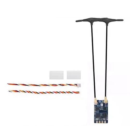 Begchy ELRS 2.4Ghz Dual Core RX Diversity Receiver ESP32+TCXO FPV Nano RX für RC-Flugzeug FPV Langstrecken-DIY-Teile 150mm*2 von Begchy