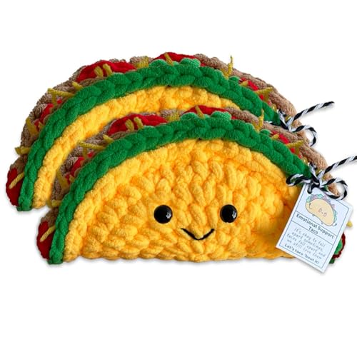 Begchy Emotionale Tacos, Häkeln, Handgemachte Süße Positive Tacos, Sentimentale Geschenke für und Familie, Plüschtiere von Begchy