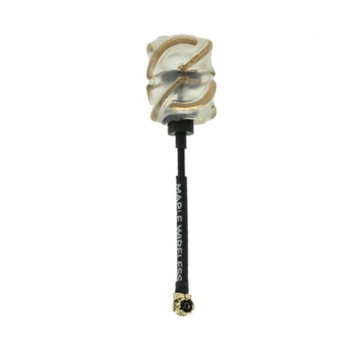 Begchy FPV 5.8G Antenne Licht 1S Circular Polarization Lollipop 2dBi RHCP IPEX Antenne für Acrobee Mobula7 1S Tinywhoop Drohne 42mm von Begchy