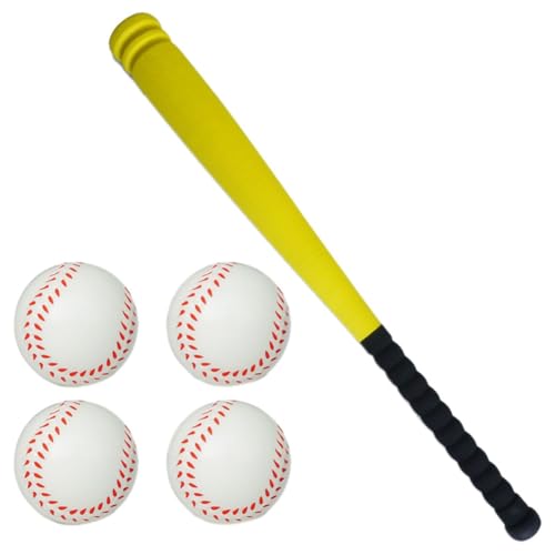 Begchy Kinder-Baseballschläger- und Ball-Set, Kunststoff-Baseballspiel, Sport, Baseball-Spielset, Sport für Outdoor, Hinterhof, C von Begchy