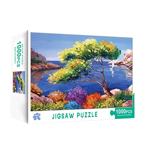 Begchy Puzzles für Erwachsene EIN 1000 StüCke Papier Puzzle Puzzles PäDagogische Intellektuelle DIY GroßE Puzzle Spiel Spielzeug Geschenk von Begchy