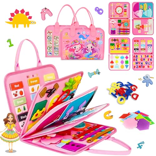 Beibeijia Montessori Busy Board Spielzeug ab 1 2 3 4 Jahr, Busy Book, Activity Board Motorikspielzeug, Baby Lernspielzeug Grundkenntnisse, Frühe Bildung Interessante für kleine Kinder Beibeijia Montessori Busy Board Spielzeug ab 1 2 3 4 Jahr, Busy Book, Activity Board Motorikspielzeug, Baby Lernspielzeug Grundkenntnisse, Frühe Bildung Interessante für kleine Kinder von Beibeijia