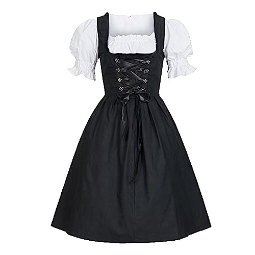 Halloween Kostüm Damen Prinzessin Kleider Gothic Kleid Große Größen Mittelalter Kleidung Renaissance Piratenkostüm Corsagenkleid Viktorianisches Kleid Wikinger Kleidunger Cosplay Medieval Dress von Beichwtd