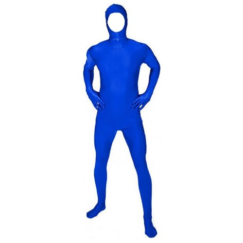 Kostüm Kinder Jungen, Faschingskostüme Dame, Karneval Kostüm Männer, Erwachsene Open Face Zentai Cosplay Jumpsuit Ganzkörperanzug Orange Tight Bodysuit Kostüm für Party Halloween Weihnachten Unisex von Beichwtd