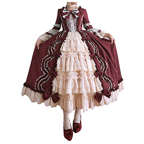 Mittelalter Kostüm Damen Piratenkostüm Renaissance Große Größen Kleidung Corsagenkleid Halloween Viktorianisches Kleid Wikinger Kleidunger Gothic Kleid Cosplay Medieval Dress Prinzessin Kleider von Beichwtd