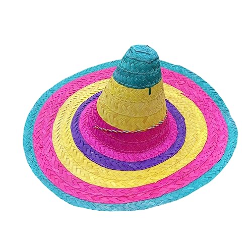 Beimus Strohhut Sombrero Hut Mexikaner Sombrero Hut Sombrero Partyhut Fiest Party Hut Mexikaner Hut Mexikaner Party von Beimus