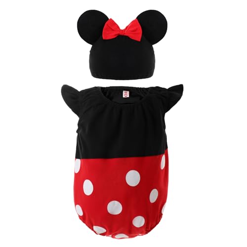 Biene Kostüm für Baby Jungen Mädchen,Ladybug Body Strampler Neugeborene Verkleidung Bienenkostüm und Hut für Größe 0 bis 9 Monate Biene Kostüm für Baby Jungen Mädchen,Ladybug Body Strampler Neugeborene Verkleidung Bienenkostüm und Hut für Größe 0 bis 9 Monate von Beipegin