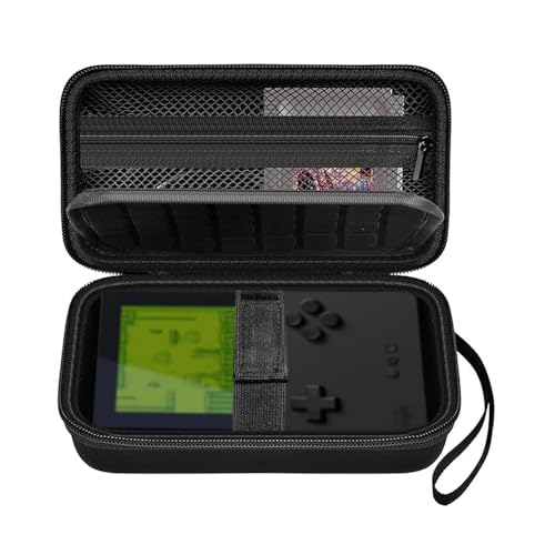 BeisDirect Harte Tragetasche für analoge Taschen-Handheld-Spielekonsole, tragbare Mini-Game-Player-Aufbewahrungstasche für Videospielkarten, Ladekabel und Zubehör von BeisDirect