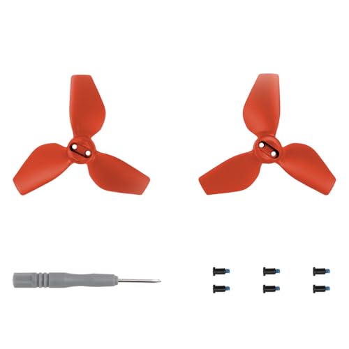 BeisDirect NEO Propellers Ersatz Prop Blades 2016S Propeller Leichter Drohnenflügel für DJI NEO Drohne Zubehör Exklusive Schrauben & Schraubendreher (1 Paar, Rot) von BeisDirect