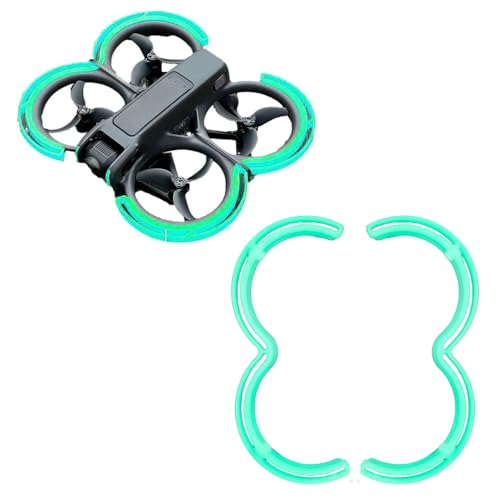 BeisDirect Propellers Guard Protector for DJI Avata 2 Protective Bumper Ring Propeller Guard Anti Collision Impact Protectors Prop Bumper for DJI Avata2 Drone Accessories (Luminous) von BeisDirect