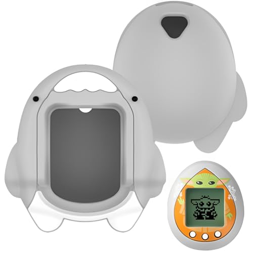 BeisDirect Silikon-Schutzhülle für Tamagotchi Nano Haustier-Spielkonsole, schützende Hauthülle, elektronische Haustierabdeckung für virtuelle Tamagotchi-Nano-Haustiermaschine (Grau) von BeisDirect