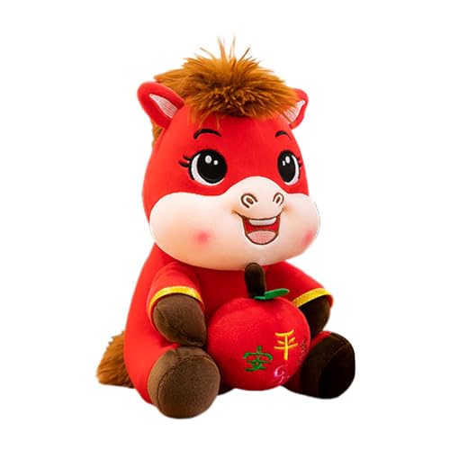 Beiykhera Stoffpferd Plüschtier - Chinesische Neujahrstiere | Gott des Reichtums 2026 Maskottchen Frieden Cartoon Figur Für Student Familie Erwachsene Kind Freund Wohnzimmer Beiykhera Stoffpferd Plüschtier - Chinesische Neujahrstiere | Gott des Reichtums 2026 Maskottchen Frieden Cartoon Figur Für Student Familie Erwachsene Kind Freund Wohnzimmer von Beiykhera