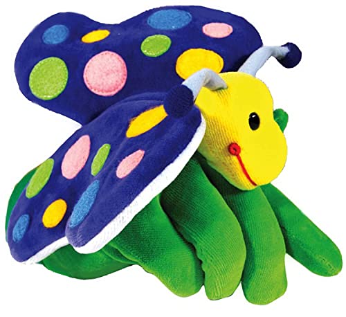 Beleduc 40280 - Handpuppe "Schmetterling" Spiel von Hape