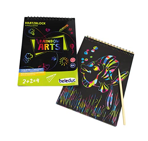 Beleduc 53080 Kratzblock Rainbow Arts Beleduc 53080 Kratzblock Rainbow Arts von Beleduc