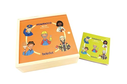 Beleduc - HUMANICO Puzzle Berufe - Grund-Schule Spiel-Puzzle von Beleduc