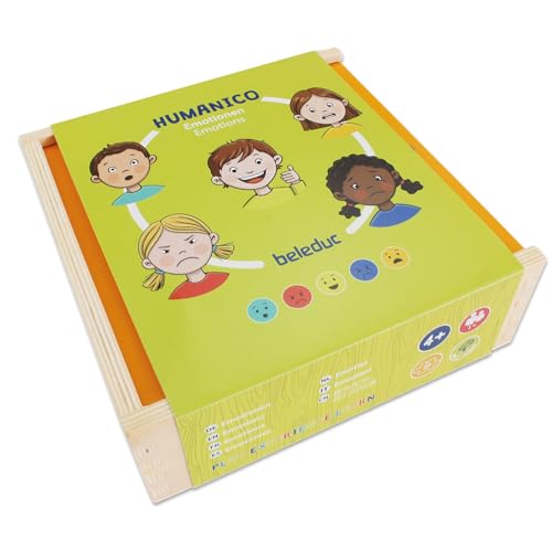 Beleduc - HUMANICO Puzzle Emotionen - Rundes Puzzle-Set für Kinder von Beleduc