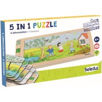 Beleduc - Lagen-Puzzle 4 Jahreszeiten von Beleduc