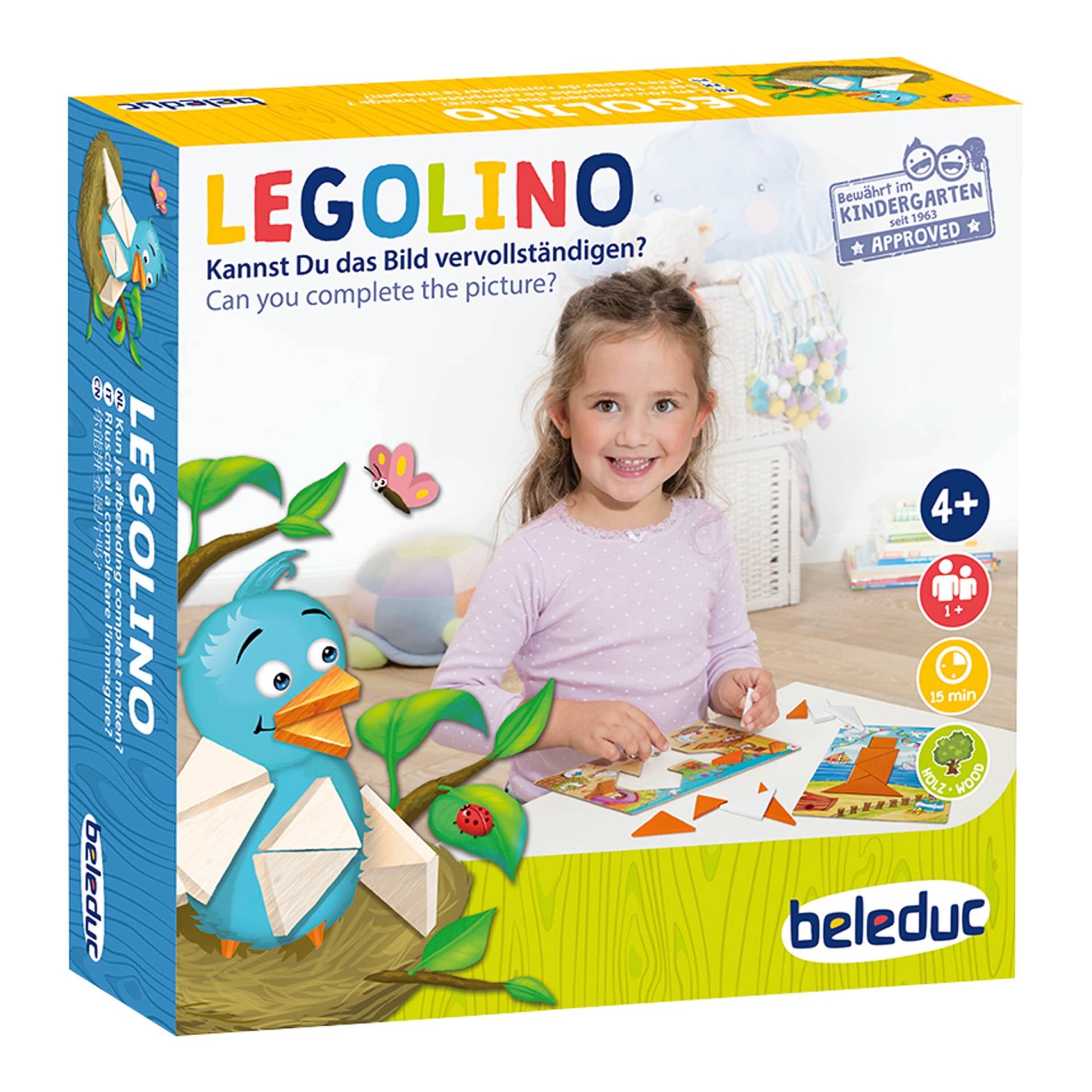 Beleduc Legepuzzle Spiel Legolino Beleduc Legepuzzle Spiel Legolino von Beleduc