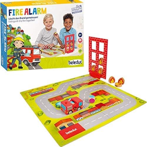 Fire Alarm, Kinderspiel, Lernspiel für Zuhause - Bekannt aus dem Kindergarten von Beleduc