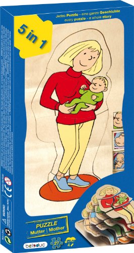 Hape Lagen-Puzzle "Mutter" 17024 Hape Lagen-Puzzle "Mutter" 17024 von Beleduc