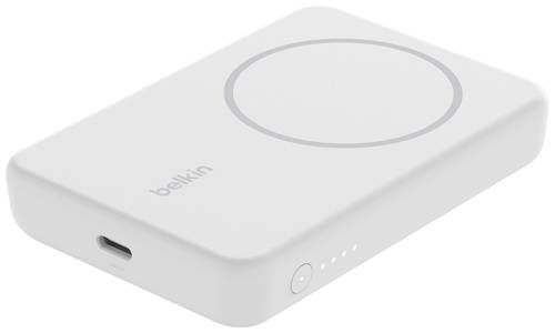 Belkin Powerbank 5000 mAh Magsafe Li-Ion Weiß von Belkin