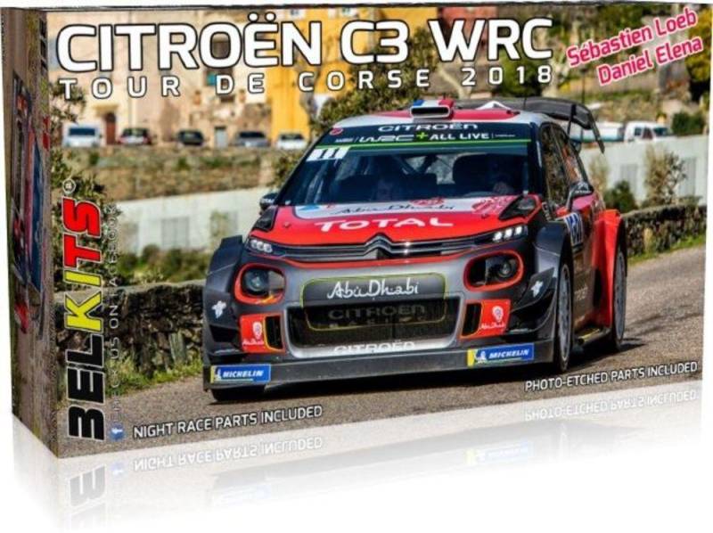 Citroen C3 Loeb Tour de Corse 2018 von Belkits